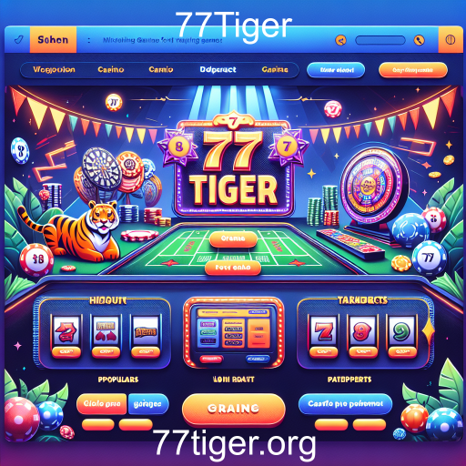 Descubra os Jogos Mais Populares em 77Tiger