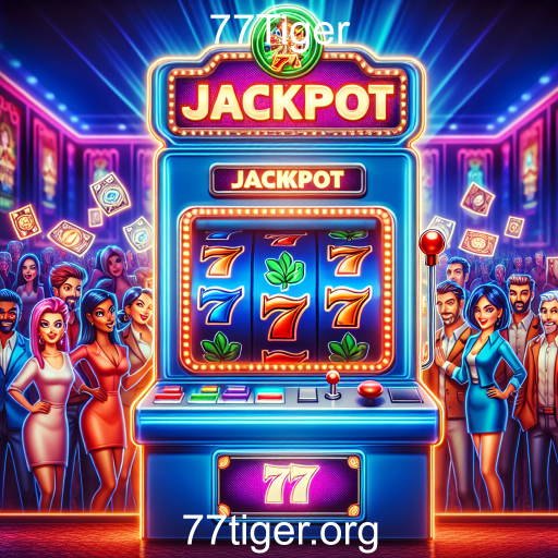 Atraia sua Sorte com Jackpot Games no 77Tiger